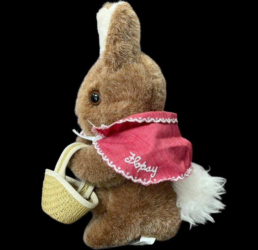 Eden Flopsy Bunny Plush Peter Rabbit Cottontail Vtg 1970 B Potter Stuffed Toy